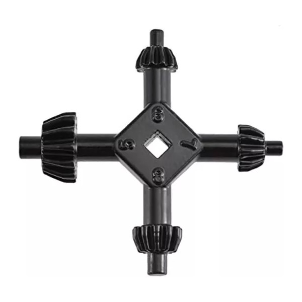 AJC Multi Llave Para Taladro De 4 Vias 1/4 ,