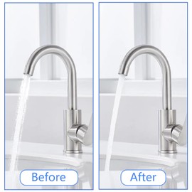 UZSUZZ 16 Pcs Tap Aerator Replacement Part M24 M22 M20 M18.5 M28 Tap Faucet Aerator, Tap Nozzle Replacement Part, Faucet Adapter Kit with Gaskets and Faucet Aerator Wrench Storage Box