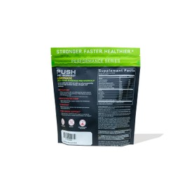 SFH Push Pre-Workout Powder (Fruit Punch) Best Tasting 5g BCAA's for Muscle Repair | Non-Dairy, No Artificial Flavors, Colors, or Sweeteners (Pack of 10 Single Serves)