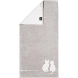 Cute Cats Edition You & Me 6263 Hand Towels Platinum / White - 76