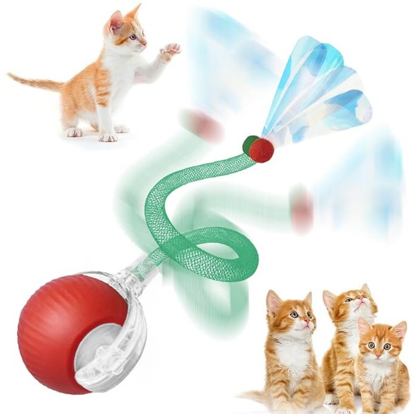 Interactive Cat Toys for Indoor Cats,The 3rd Generation Agile Moving