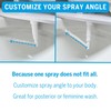 Waterpik BeWell Bidet Attachment BDT-001 Non-Electric Water Spray Angle and