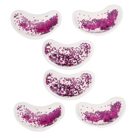 TOVINANNA 6pcs U-shaped Eye Patch Wipes Sleeping Eye Products Lid Stye Collagen Eye Patches Cooling Eye Pads Freezable Eye Stickers Eye Cooling Pads Eye Care Patches Purple Gel