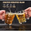 CL Par De Tarros Cerveceros Con Forma De Cráneo