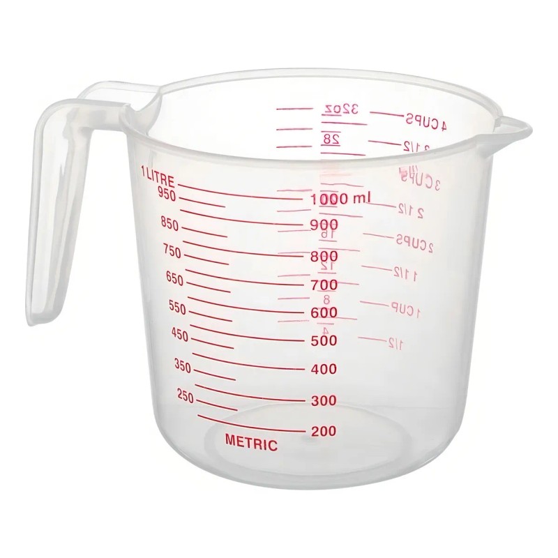 Taza De Medición Jarra Con Agarre Y Azúcar Líquido Medida
