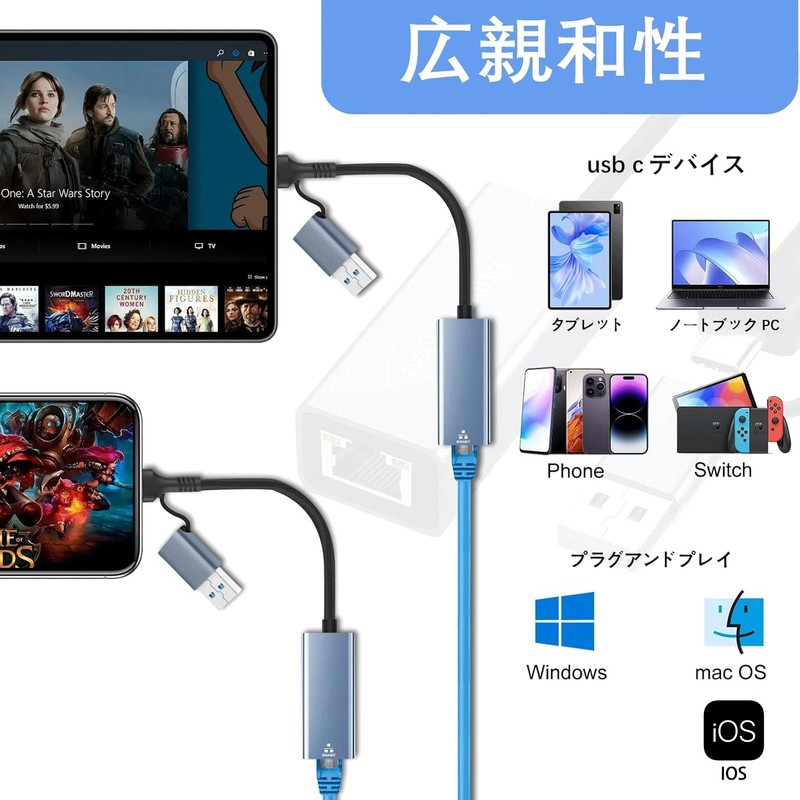 USB 3.0 / USB-C Dual Interface Wired LAN Adapter Confirmed