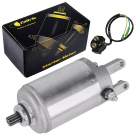 Caltric Starter & Solenoid for Honda Atv ATC250ES Big Red ATC250SX 250 ATC250 1985 1986