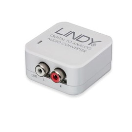 LINDY SPDIF Digital Audio to Analog Stereo Audio Converter (Model Number: 70408)