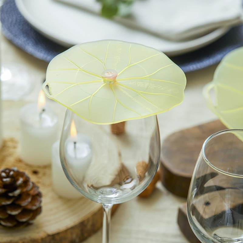 Set of 4 Charles Viancin Silicone Drink Covers – Wine