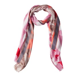 Street One Women's Long Scarf, multi-coloured