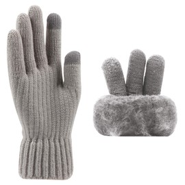 Sparkle Tmax Touchscreen Gloves Fleece Running Gloves Men Women Sports Gloves Winter Gloves Warm Windproof Glove Lining for Cycling, Running, Hiking, Driving