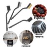 3 Pieces Mini Cleaning Brush, Rust Removal Tool, Multi-Function Cleaning