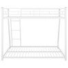 Harper & Bright Designs Metal Bunk Beds Twin Over Full