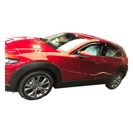 2020-2026 Tape-On Rain Guards for Mazda CX-30 Side Window Visor Deflectors 2.5 S Select Sport Preferred Premium Turbo CX30 Durable Vent Shades 2021 2022 2023 2024 2025