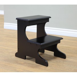 Frenchi Home Furnishing Step Stool, Black