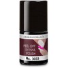 Peel Off - Nagellack zum Abziehen Farbe Black-Red