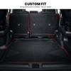 LASFIT Trunk&Seatback Mats for Toyota 4Runner 2013-2024 (5 Seats),All Weather