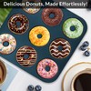 Large Silicone Donut Pan for Baking, 9 Cavity Non-Stick Food