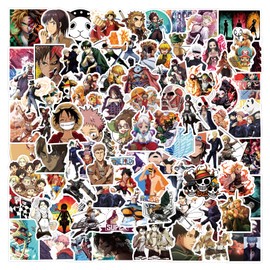 200Pcs Kids Manga Demon Slayer Stickers Mixed Pack,Cartoon Characters Stickers Movie Decorative Sticker for Kids Teens Adults Waterproof Sticker for Water Bottle Laptop (mixA200)