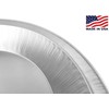 Handi-Foil 9" Smooth-Wall Aluminum Foil Extra-Deep Pie Pan Plate Tin