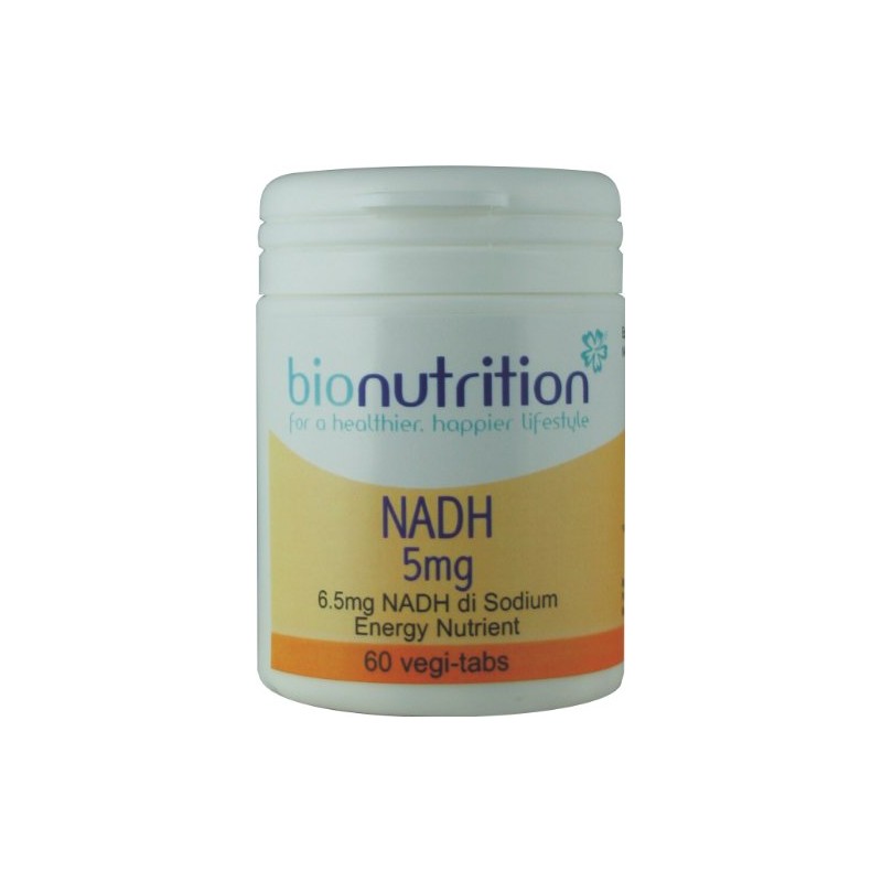 Bio Nutrition NADH 5mg : Energy and Performance Supplement :