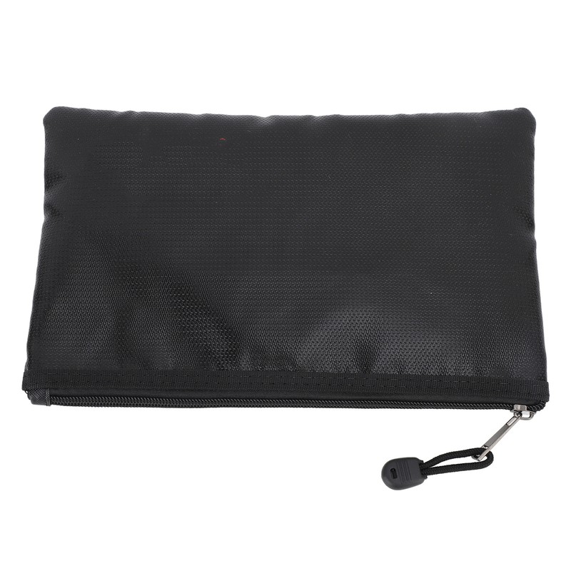 Fireproof Waterproof Document Bag Silicone Fiberglass Fabric Fireproof Pouch Large