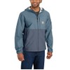 Carhartt Men's Storm Defender® Relaxed Fit Lightweight Packable Jacket, Thundercloud/Bluestone,