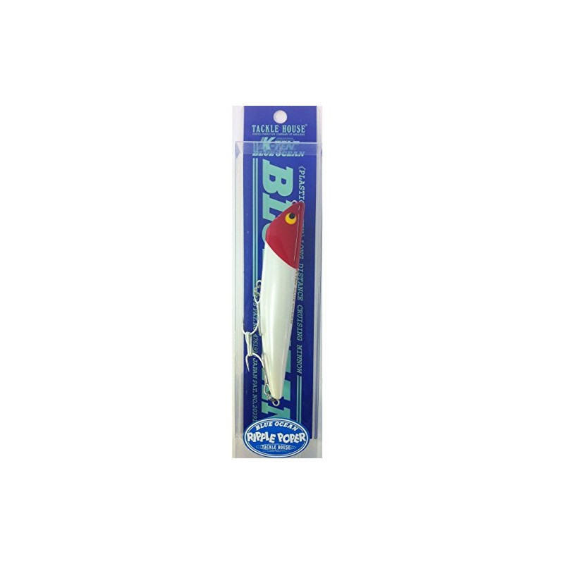 TackleHouse K-TEN Popper Blue Ocean Ripple Popper 4.5 inches (115