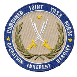 Combined Joint Task Force Operation Inherent Resolve Hook Patch