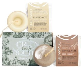 Senso Naturale Strong Hair Set Shampoo + Balm for Brittle Hair, Volumising and Regenerating 100% Natural, Eco Friendly and Vegan