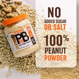 BetterBody Foods Pure Peanut PBfit 100% Powdered Peanut Butter, Gluten-Free Protein Powder (24 oz)