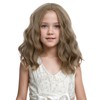 Edivd Kid Ginger Wig Child Light Brown Side Part Wig