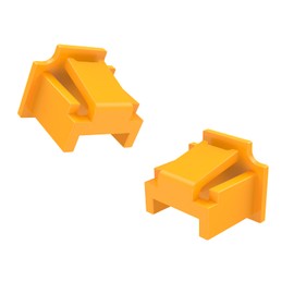 10Pcs RJ45 Jack Dust Cover, Reusable,RJ45 Dust Cover Cap,RJ45 Anti Dust Cover Cap Protector Plug Protects Ethernet Hub Port for RJ45 Female Port for TV,Computer,Other Devices (Yellow)