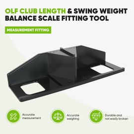 Golf Club Length & Swing Weight Balance Scale Fitting Tool - Measurement Fitting