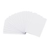 20 Pack Premium Blank PVC Cards, CAETOUNG CR80 30 Mil