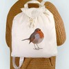Azeeda 'Robin' Canvas Rucksack/Backpack (RK00013134)