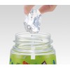 Skater PSHC4DK-A Die-Cut Water Bottle with Straw, 14.2 fl oz