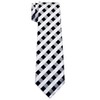 Retreez Boys Woven Tie Classic Check - 8-10 Years, Black