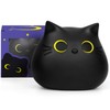 JIZWPOOM Piggy Bank, Black Cat Money Saving Box Gifts for