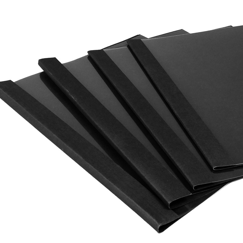 RAYSON TBC2346-100BK-US Thermal Binding Covers, Letter Size Black Binding Cover,