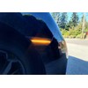 iJDMTOY Dark Smoked Lens Full Amber LED Bumper Side Marker