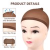 Henyall Wig Lace Hair Net (Dark brown)