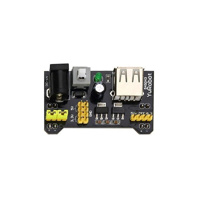 CorpCo MB102 Breadboard Power Supply Module 3.3V/5V for Arduino Board