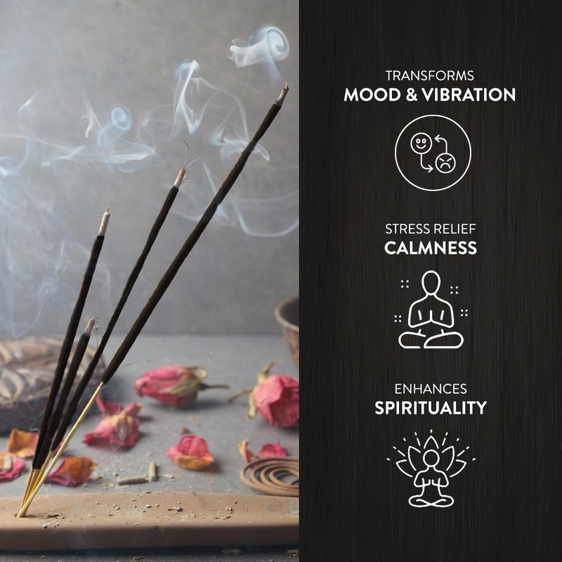 Hem Black Magic Incense Sticks (120 Sticks, 6 Boxes Inside)