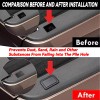 XUKEY 2x Stake Pocket Covers Caps Rail Hole Plugs Accessories