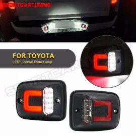 Unbranded RED TUBE LED SMD License Plate Rear Bumper Light For Toyota Tacoma T100 95-2004