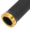 Alomejor 1 Pair Bicycle Handlebar Grips Lightweight Rubber Handlebar Cover