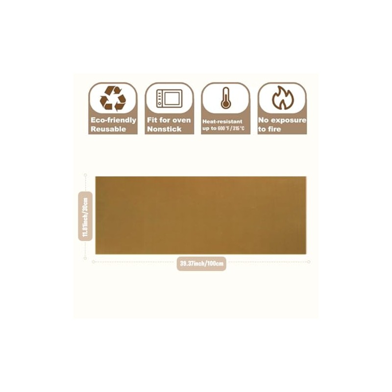 Jadeshay - Rollo de teflón PTFE para playera de prensa