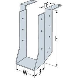 Simpson Strong Tie HU26-2TF Double 2x6 Heavy Duty Top Flange Joist Hanger