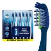 Oral-B Pro Clean Cross Action Toothbrushes, Deep Plaque Removal, 6